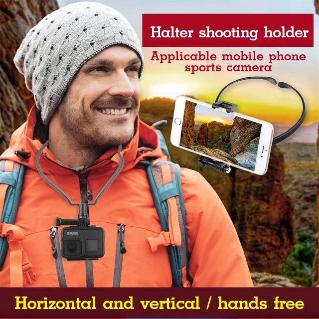 Vcool Collar-style Hanging Neck holder Selfie Travel Video Holder