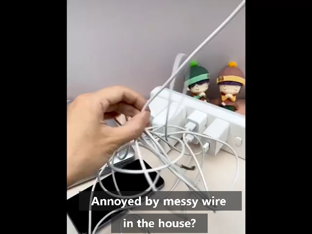 SG Seller Cable Storage Organiser Management Box Organizer Extension Socket Plug Safety Computer Wire Box