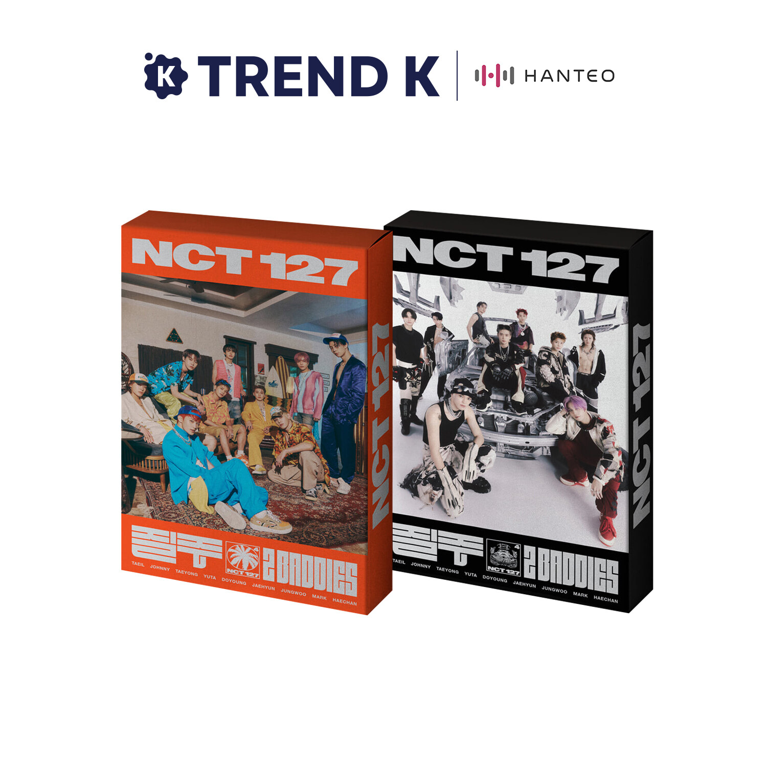 NCT 127 - 4th Album [2 Baddies] (SMART Album) + Free Gift