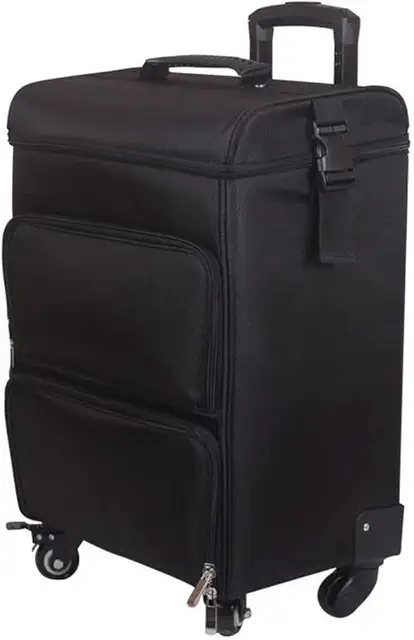 Large Cosmetic Box Artist Beauty Bag Tattoo Nail Multilayer Toolbox Storage Organizer